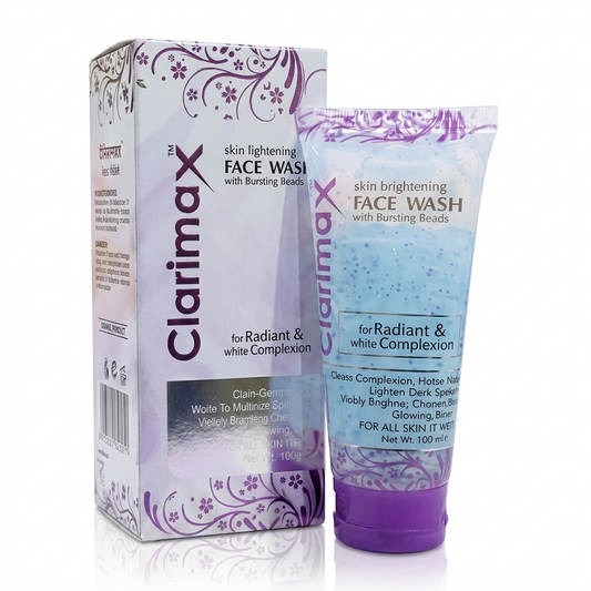 Clarimax Skin Lightening Face Wash with Bursting Beads (100g)