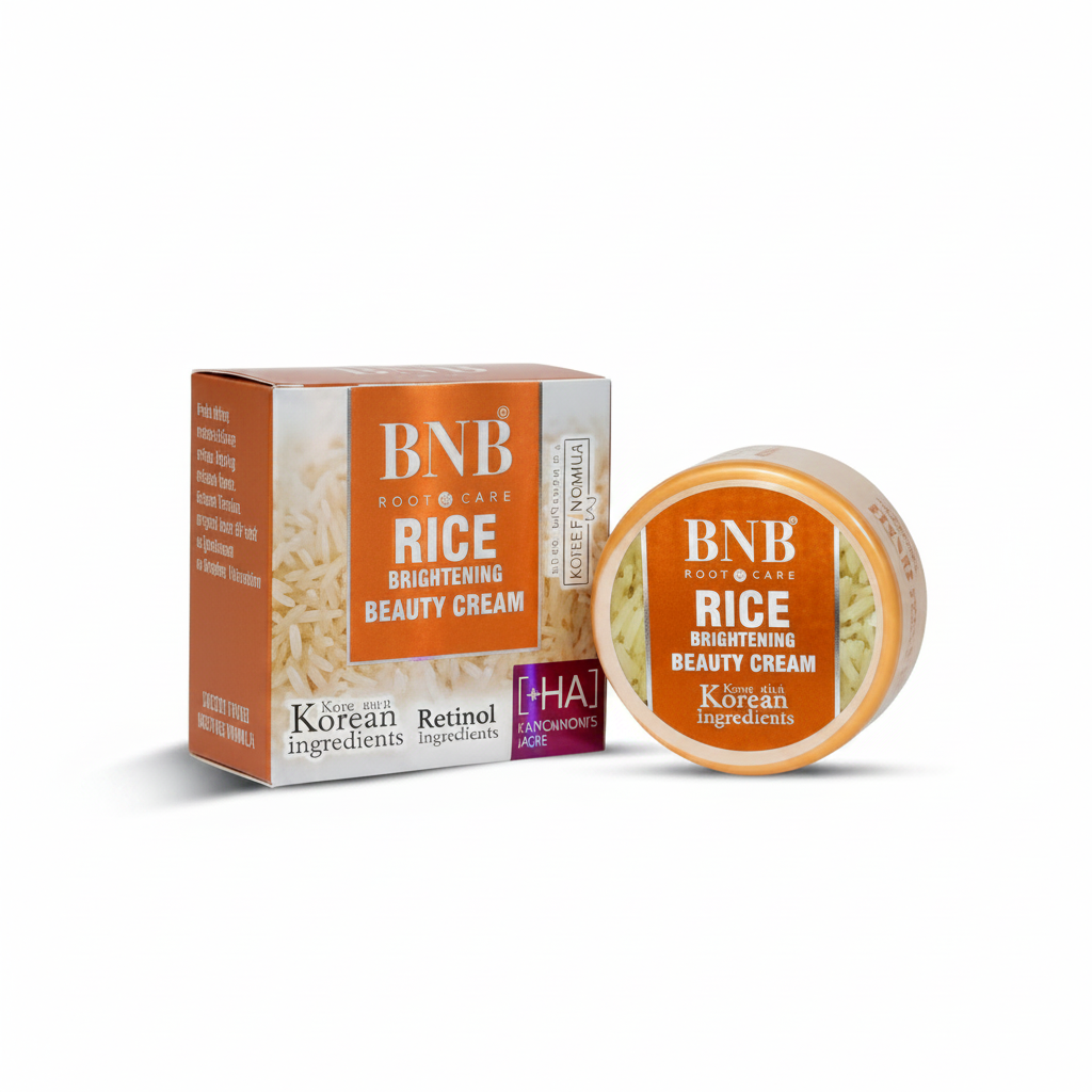 BNB Rice Brightening Beauty Cream Korean Formula with BHA