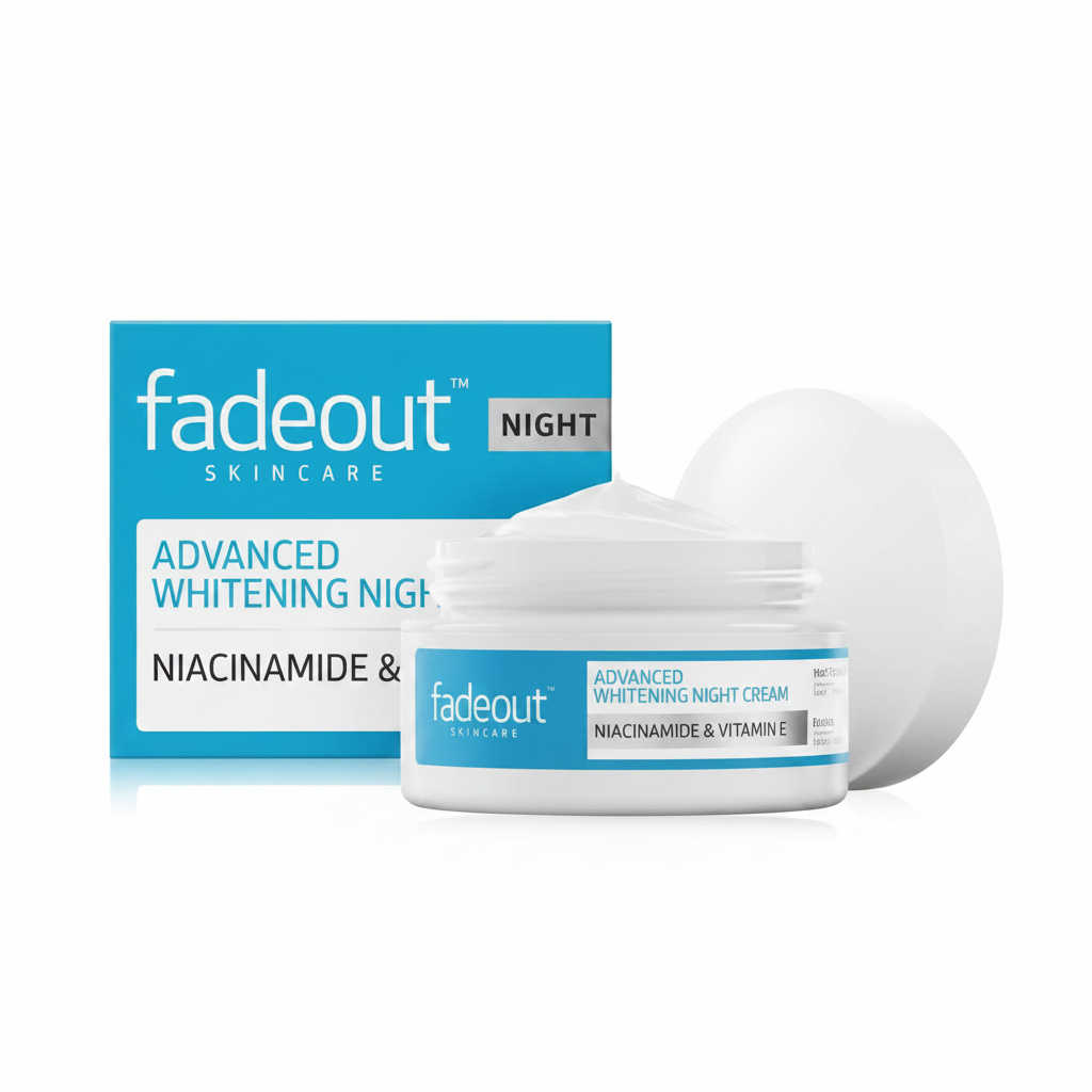 Fadeout Advanced Whitening Night Cream with Niacinamide and Vitamin E